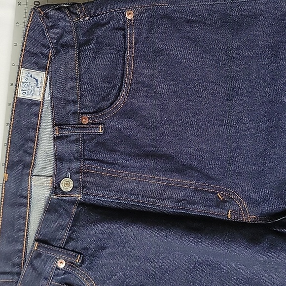 orSlow 101 Dad's Fit One Wash Denim Jeans NWT - Picture 6 of 14